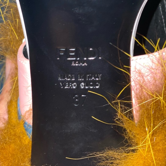Fendi Bugs Fur Monster Sandals - Picture 6 of 14